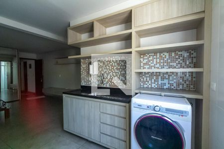 Cozinha e Área de Serviço de kitnet/studio para alugar com 1 quarto, 33m² em Parque Sao Diogo, São Bernardo do Campo