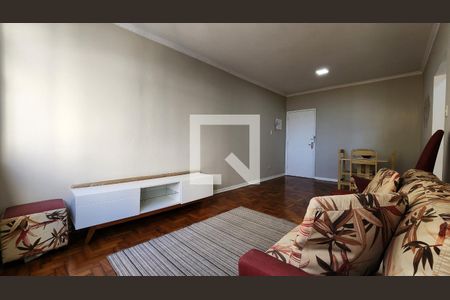 Sala de apartamento para alugar com 1 quarto, 50m² em Boqueirão, Santos