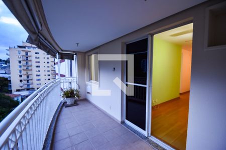 Varanda da Sala de apartamento à venda com 3 quartos, 83m² em Méier, Rio de Janeiro