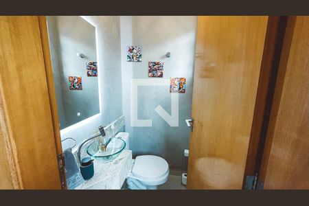 Lavabo da sala de casa de condomínio à venda com 3 quartos, 200m² em Santana, São Paulo