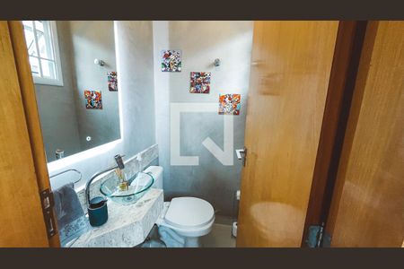 Lavabo da sala de casa de condomínio à venda com 3 quartos, 200m² em Santana, São Paulo