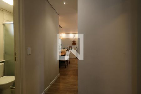 Corredor para os Quartos de apartamento à venda com 2 quartos, 73m² em Vila Humaita, Santo André