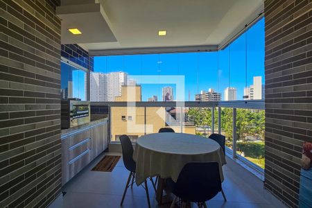 Varanda  de apartamento para alugar com 2 quartos, 66m² em Jardim das Conchas, Guarujá