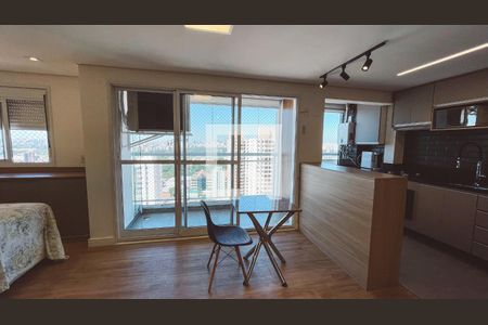 Sala/Quarto de apartamento para alugar com 1 quarto, 31m² em Santana, São Paulo