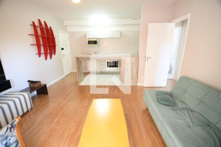 Sala de apartamento para alugar com 1 quarto, 51m² em Botafogo, Campinas