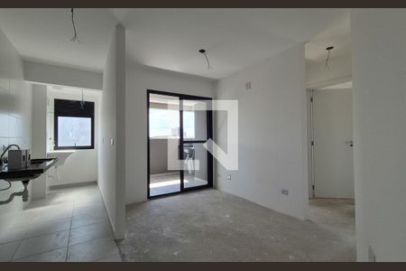 Sala de apartamento à venda com 2 quartos, 45m² em Jardim Cristiane, Santo André