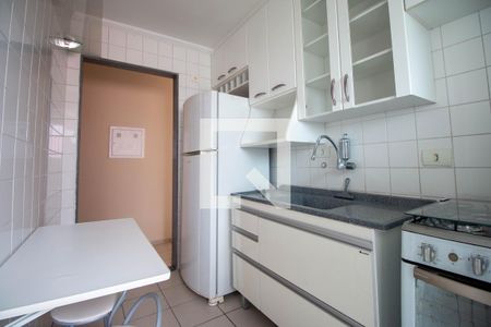 Cozinha de apartamento para alugar com 2 quartos, 39m² em Aeroporto, São Paulo