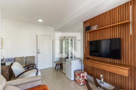 Sala de apartamento para alugar com 1 quarto, 50m² em Campos Elíseos, São Paulo