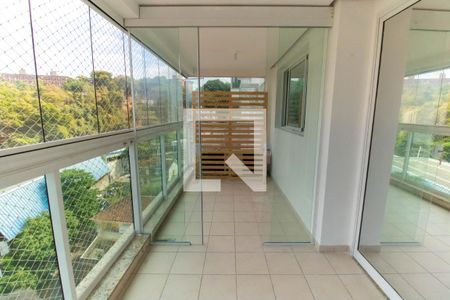 Varanda da Sala de apartamento para alugar com 3 quartos, 106m² em Santa Rosa, Niterói