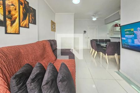 Sala de apartamento para alugar com 2 quartos, 66m² em Jardim Enseada, Guarujá