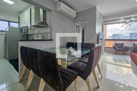 Sala de apartamento para alugar com 2 quartos, 66m² em Jardim Enseada, Guarujá