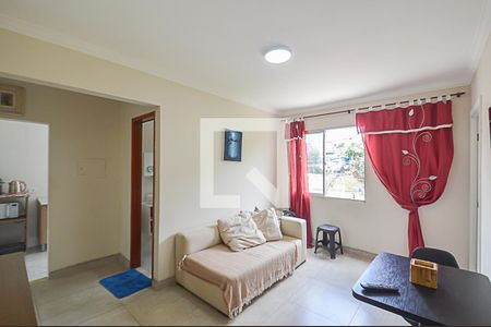 Sala de apartamento à venda com 1 quarto, 40m² em Vila Jerusalem, São Bernardo do Campo