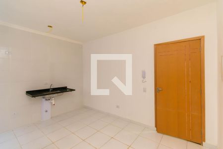 Sala/Cozinha de apartamento para alugar com 1 quarto, 28m² em Quinta da Paineira, São Paulo