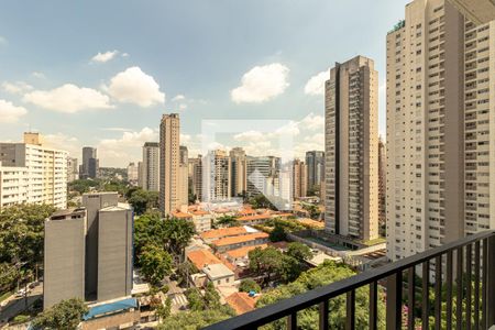 Sacada de apartamento para alugar com 1 quarto, 27m² em Vila Olímpia, São Paulo