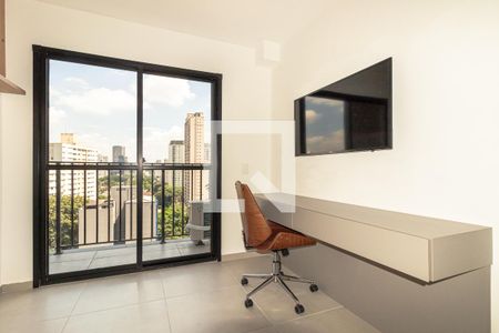 Sala de apartamento para alugar com 1 quarto, 27m² em Vila Olímpia, São Paulo