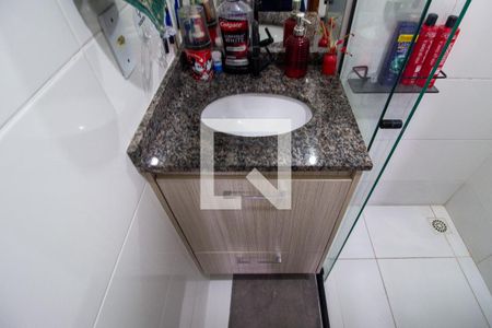 Banheiro da Suíte de apartamento para alugar com 1 quarto, 39m² em Jardim Europa, Sorocaba