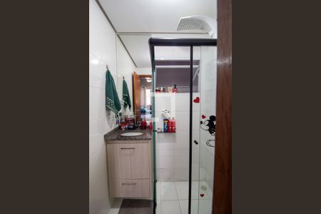 Banheiro da Suíte de apartamento para alugar com 1 quarto, 39m² em Jardim Europa, Sorocaba