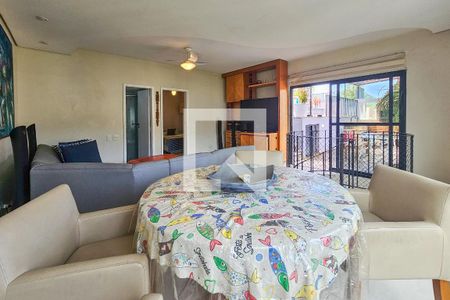 Sala 2 de apartamento para alugar com 4 quartos, 290m² em Jardim Tres Marias, Guarujá