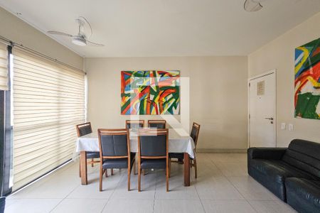 Sala de apartamento para alugar com 4 quartos, 290m² em Jardim Tres Marias, Guarujá