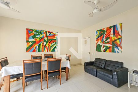 Sala de apartamento para alugar com 4 quartos, 290m² em Jardim Tres Marias, Guarujá
