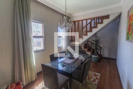 Sala de Jantar de apartamento à venda com 3 quartos, 150m² em União, Belo Horizonte