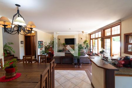 Sala de casa de condomínio à venda com 7 quartos, 411m² em Residencial Vila Verde, Campinas