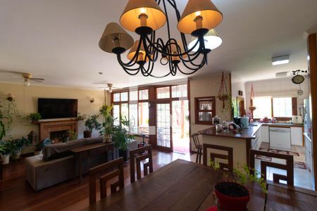 Sala de casa de condomínio à venda com 7 quartos, 411m² em Residencial Vila Verde, Campinas