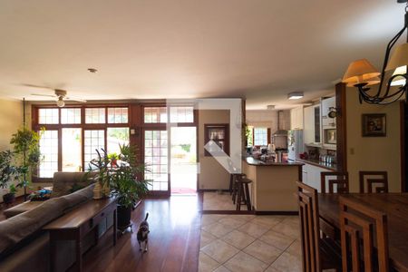 Sala de casa de condomínio à venda com 7 quartos, 411m² em Residencial Vila Verde, Campinas