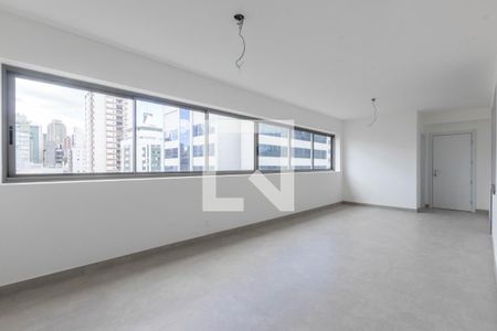 Sala de apartamento à venda com 3 quartos, 110m² em Funcionários, Belo Horizonte