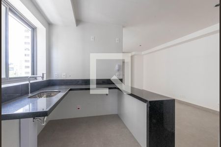 Cozinha de apartamento à venda com 2 quartos, 80m² em Funcionários, Belo Horizonte