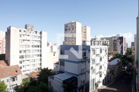 Studio - Quarto Vista de kitnet/studio para alugar com 1 quarto, 28m² em Centro Histórico, Porto Alegre