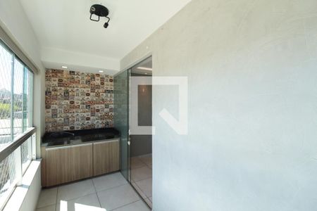 Varanda da Sala de apartamento para alugar com 2 quartos, 64m² em Paquetá, Belo Horizonte