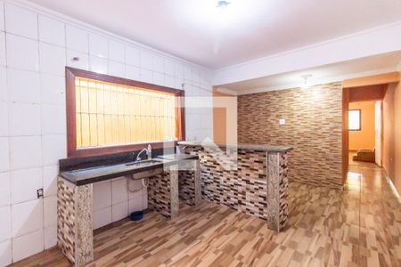 Cozinha de casa para alugar com 2 quartos, 65m² em Vila Nova Curuca, São Paulo