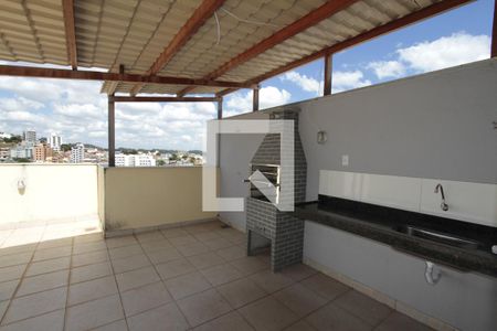 Churrasqueira cobertura de apartamento para alugar com 2 quartos, 188m² em Cinquentenario, Belo Horizonte