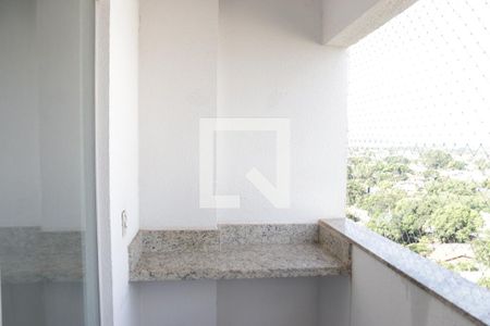 Varanda da Sala de apartamento para alugar com 2 quartos, 56m² em Setor Negrão de Lima, Goiânia