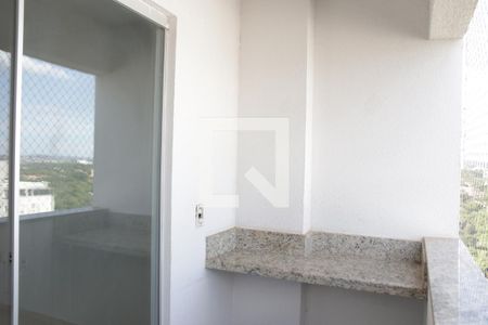 Varanda da Sala de apartamento para alugar com 2 quartos, 56m² em Setor Negrão de Lima, Goiânia