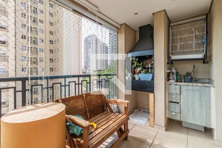 Varanda da Sala de apartamento para alugar com 3 quartos, 96m² em Alphaville Conde Ii, Barueri