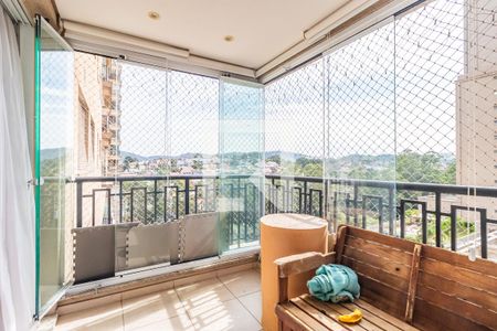 Varanda da Sala de apartamento para alugar com 3 quartos, 96m² em Alphaville Conde Ii, Barueri