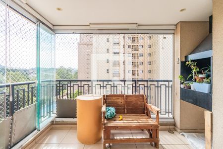 Varanda da Sala de apartamento para alugar com 3 quartos, 96m² em Alphaville Conde Ii, Barueri