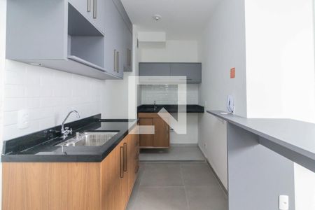 Sala / Cozinha / Lavanderia de apartamento à venda com 2 quartos, 34m² em Vila Gomes, São Paulo