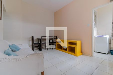 Sala  de apartamento à venda com 1 quarto, 49m² em Copacabana, Rio de Janeiro