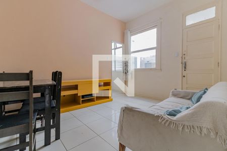 Sala  de apartamento à venda com 1 quarto, 49m² em Copacabana, Rio de Janeiro