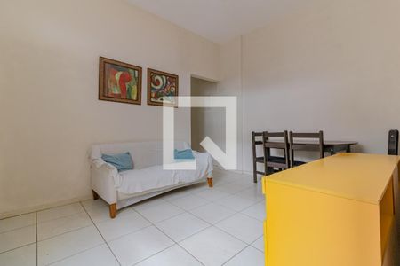 Sala  de apartamento à venda com 1 quarto, 49m² em Copacabana, Rio de Janeiro