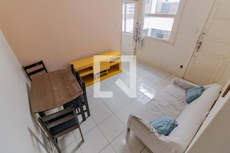 Sala  de apartamento à venda com 1 quarto, 49m² em Copacabana, Rio de Janeiro