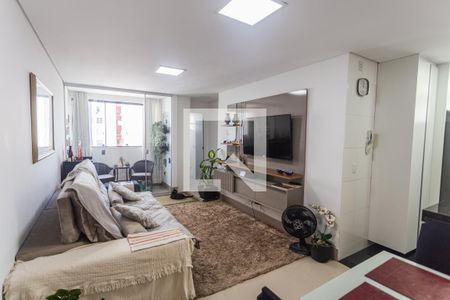 Sala de apartamento para alugar com 2 quartos, 69m² em Grajaú, Belo Horizonte