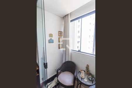 Varanda da Sala de apartamento para alugar com 2 quartos, 69m² em Grajaú, Belo Horizonte