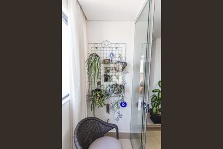 Varanda da Sala de apartamento para alugar com 2 quartos, 69m² em Grajaú, Belo Horizonte