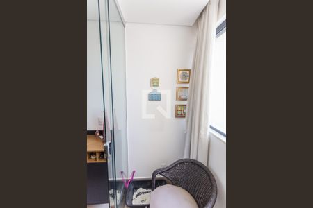 Varanda da Sala de apartamento para alugar com 2 quartos, 69m² em Grajaú, Belo Horizonte