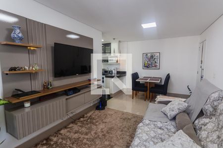 Sala de apartamento para alugar com 2 quartos, 69m² em Grajaú, Belo Horizonte