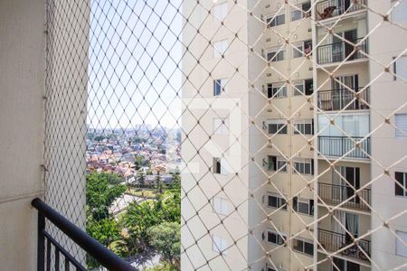 Varanda da Sala de apartamento para alugar com 2 quartos, 49m² em Bairro dos Casa, São Bernardo do Campo